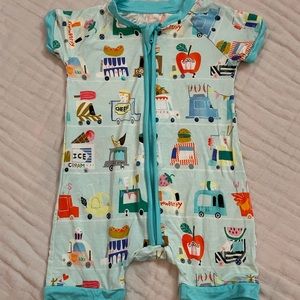 Little Sleepies Food Truck Romper